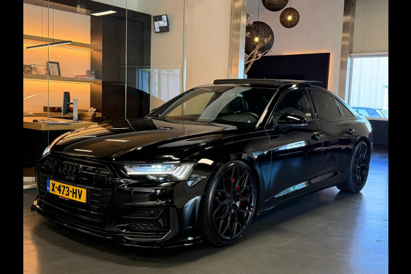 Audi A6 Limousine 3.0 V6 55 TFSI quattro ABT 410PK Vossen 22 uniek