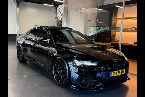 Audi A6 Limousine 3.0 V6 55 TFSI quattro ABT 410PK Vossen 22 uniek