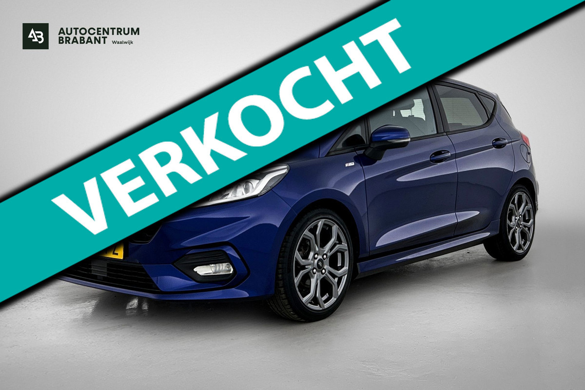Ford Fiesta 1.0 EcoBoost ST-Line (NAVIGATIE, CARPLAY, LED, STUURBEDIENING, CLIMA, PARKEERSENSOREN)