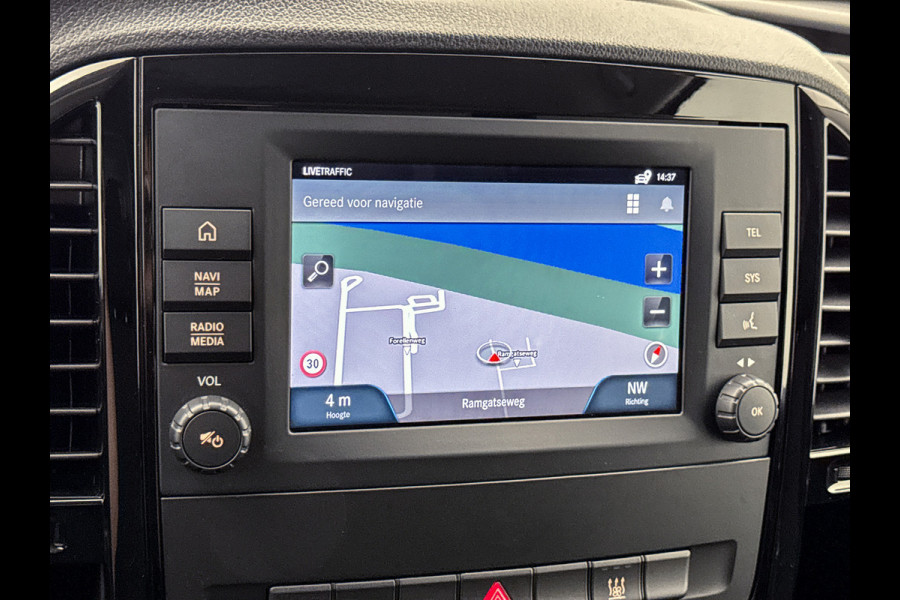 Mercedes-Benz eVito Lang 66 kWh Led 266km actieradius Navigatie Climate control Betimmering