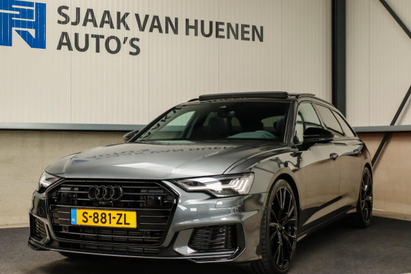 Audi A6 Avant 45 2.0TFSI Quattro S line Edition 245pk Automaat! 1e|Panoramadak|Virtual Cockpit|Leder|HD Matrix LED|Black|Trekhaak