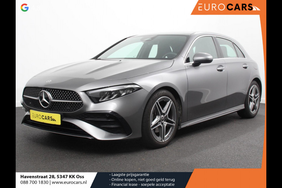 Mercedes-Benz A-Klasse 200 177pk Automaat MHEV AMG Line Achteruitrij Camera Verwarmde voorstoelen Navigatie LED Climate control Adaptive Cruise control Parkeersensoren Apple Carplay & Android Auto