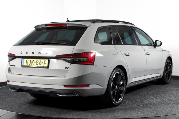 Škoda Superb Combi 1.4 TSI iV Sportline Business | S/K-Panodak | Dig. Cockpit | Adapt. Cruise | Winterpakket | PDC | NAV + App. Connect | ECC | Elek. Klep | LM 19" |