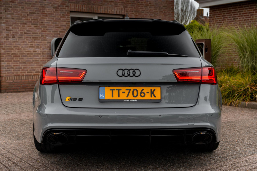 Audi RS6 Avant 4.0 TFSI Quattro Performance Pro Line Plus Keramisch Pano Carbon B&O 360 Camera 21'' WF