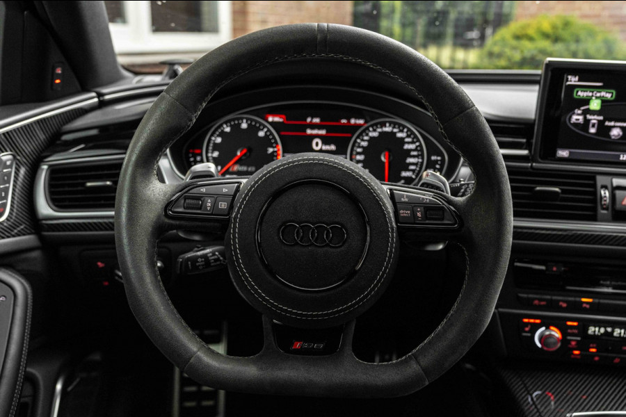 Audi RS6 Avant 4.0 TFSI Quattro Performance Pro Line Plus Keramisch Pano Carbon B&O 360 Camera 21'' WF