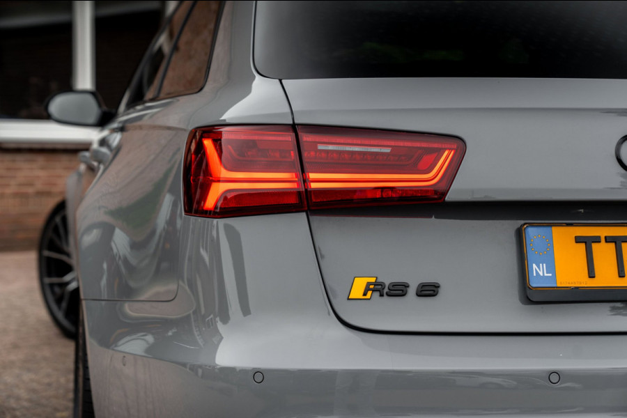 Audi RS6 Avant 4.0 TFSI Quattro Performance Pro Line Plus Keramisch Pano Carbon B&O 360 Camera 21'' WF