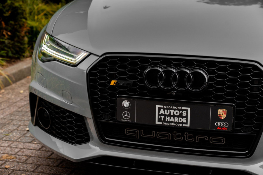 Audi RS6 Avant 4.0 TFSI Quattro Performance Pro Line Plus Keramisch Pano Carbon B&O 360 Camera 21'' WF