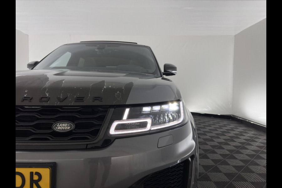 Land Rover Range Rover Sport 5.0 V8 SC SVR Aut. *PANO | LEATHER | MATRIX-LED | HEAD-UP | CARBON | ADAPTIVE-CRUISE | MEMORY-PACK | MERIDIAN-AUDIO | BLINDSPOT | TOPVIEW | DIGI-COCKPIT | HEATED-SPORTSEATS | PRIVACY-GLASS | SHIFTPADDLES |