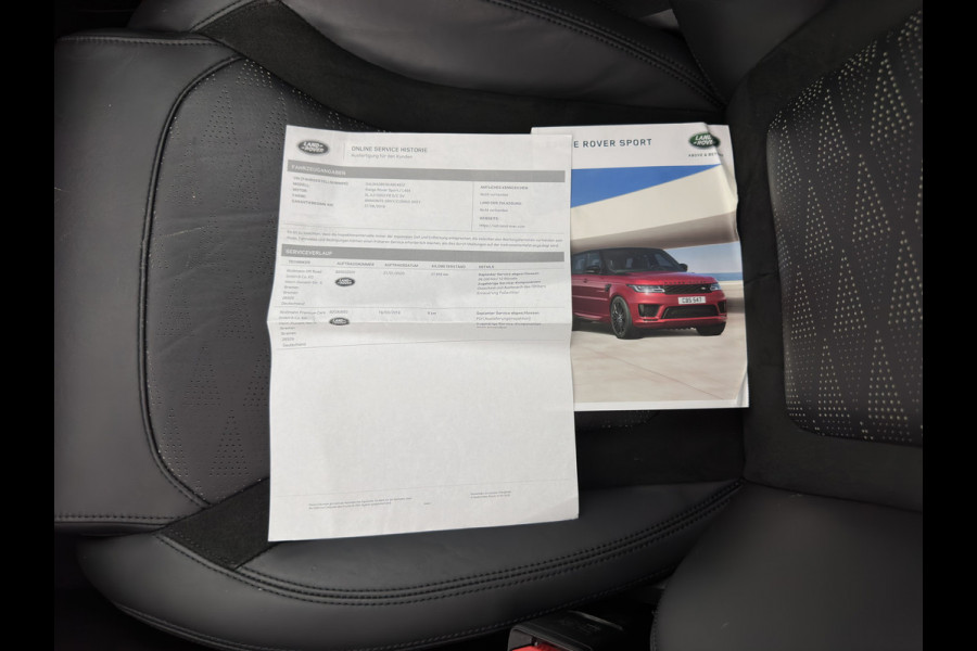 Land Rover Range Rover Sport 5.0 V8 SC SVR Aut. *PANO | LEATHER | MATRIX-LED | HEAD-UP | CARBON | ADAPTIVE-CRUISE | MEMORY-PACK | MERIDIAN-AUDIO | BLINDSPOT | TOPVIEW | DIGI-COCKPIT | HEATED-SPORTSEATS | PRIVACY-GLASS | SHIFTPADDLES |