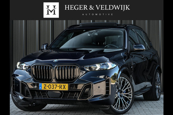 BMW X5 xDrive50e M-Sport Pro | Panoramadak | NL-Auto | Dealer Onderhouden | 360 Camera | Active Cruise | HUD | Harman/Kardon | Stoelverwarming + Ventilatie | Luchtvering | BMW Gesture Control | Memory Seats |