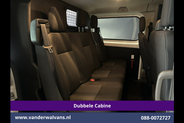 Ford Transit Custom 2.0 TDCI 130pk Automaat L2H1 Dubbele cabine Euro6 Airco | 6-Zits | Camera | Navigatie | LED Apple Carplay, Android Auto, Cruisecontrol, Stoelverwarming, Verwarmde voorruit, Trekhaak, Parkeersensoren, Achterklep
