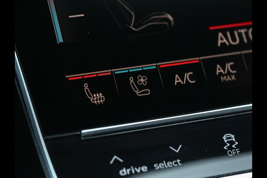 Audi Q8 55 TFSI quattro Pro Line Plus | Panoramadak | Night-Vision | Achterasbesturing | HUD | Luchtvering | B&O | Stoelmassage + Ventilatie | Camera | Soft-Close | Ambiance Interieur | Adaptive Cruise |