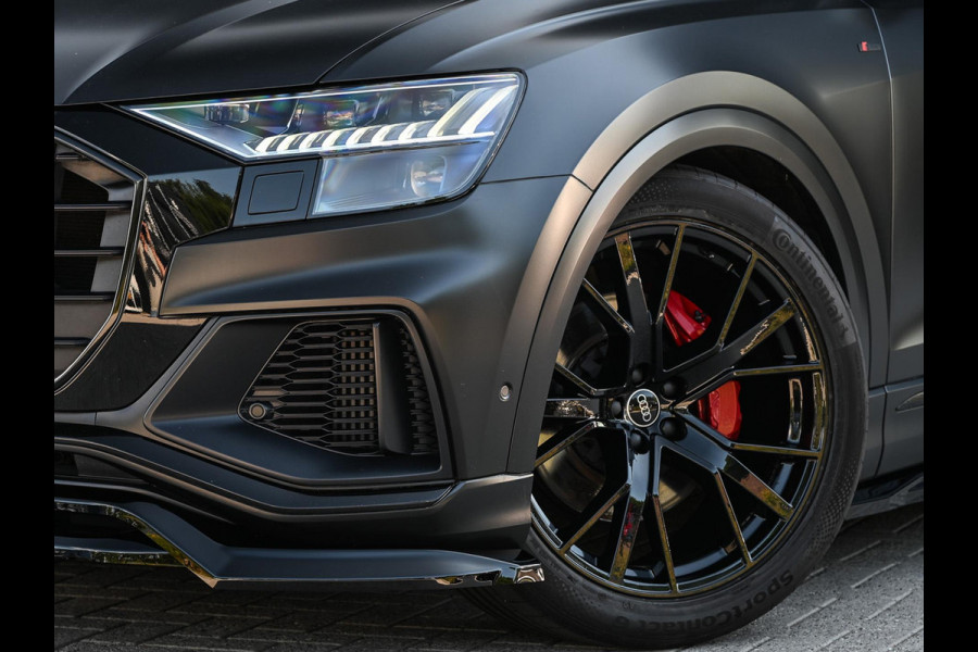 Audi Q8 55 TFSI quattro Pro Line Plus | Panoramadak | Night-Vision | Achterasbesturing | HUD | Luchtvering | B&O | Stoelmassage + Ventilatie | Camera | Soft-Close | Ambiance Interieur | Adaptive Cruise |