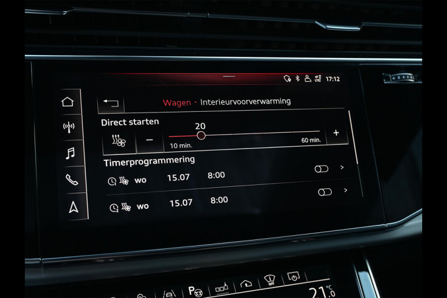Audi Q8 55 TFSI quattro Pro Line Plus | Panoramadak | Night-Vision | Achterasbesturing | HUD | Luchtvering | B&O | Stoelmassage + Ventilatie | Camera | Soft-Close | Ambiance Interieur | Adaptive Cruise |