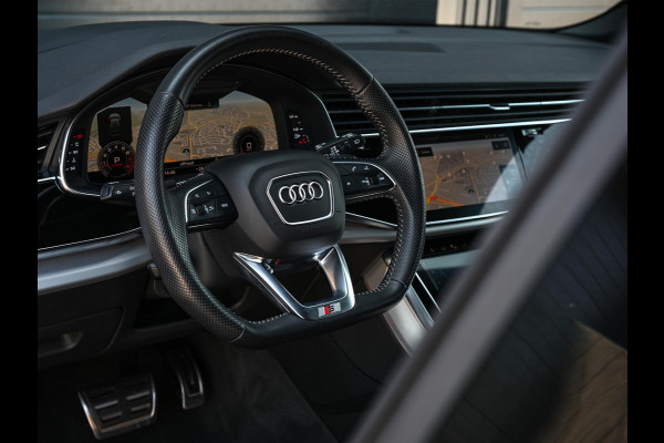 Audi Q8 55 TFSI quattro Pro Line Plus | Panoramadak | Night-Vision | Achterasbesturing | HUD | Luchtvering | B&O | Stoelmassage + Ventilatie | Camera | Soft-Close | Ambiance Interieur | Adaptive Cruise |