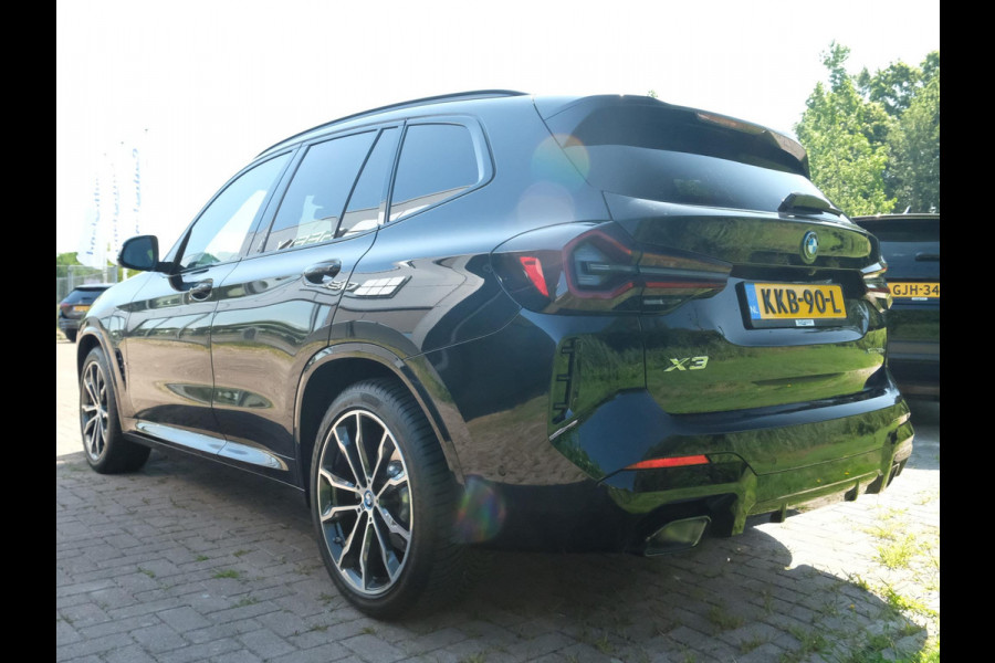 BMW X3 xDrive30e M Sport | Plug-in Hybride | incl. BMW Service Inclusive (5 jaar/100.000 km) | Afneembare Trekhaak | M pakket | Harman Kardon | Sportstoelen | Elektrische stoelen met geheugenfunctie | 360 graden camera | Stoelverwarming | Keyless | Elektrische achterklep | Adaptive Led | High-beam Headlights Control | Head Up Display | Adaptief demping systeem