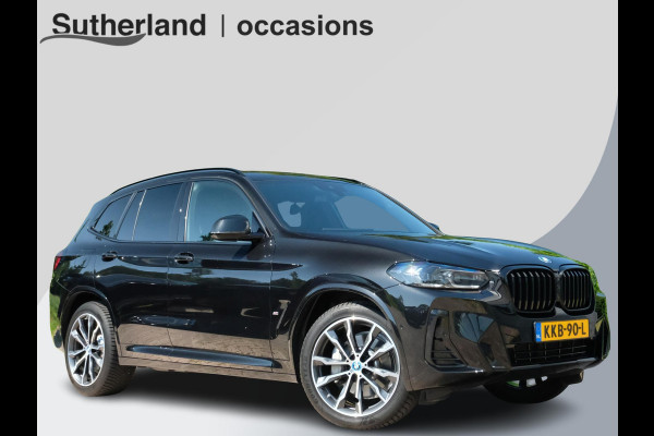 BMW X3 xDrive30e M Sport | Plug-in Hybride | incl. BMW Service Inclusive (5 jaar/100.000 km) | Afneembare Trekhaak | M pakket | Harman Kardon | Sportstoelen | Elektrische stoelen met geheugenfunctie | 360 graden camera | Stoelverwarming | Keyless | Elektrische achterklep | Adaptive Led | High-beam Headlights Control | Head Up Display | Adaptief demping systeem