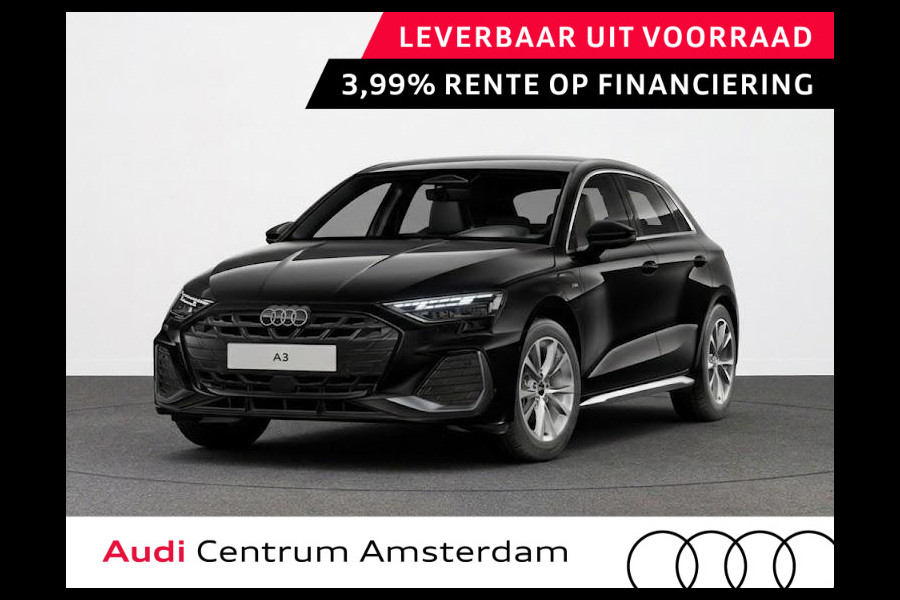 Audi A3 Sportback S edition 40 TFSI e 204 pk | Assis.pak Driving+Parking plus | Warmtewerend glas donker tint | Adaptive Cruise Control | Ambient sfeerverlichting |