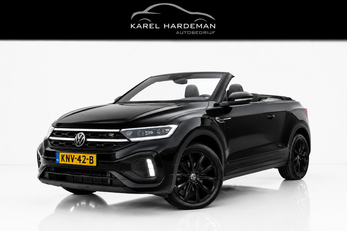 Volkswagen T-Roc Cabrio 1.5 TSI R-Line | ACC | Stoel & Stuurverwarming | Apple Carplay | Black Style