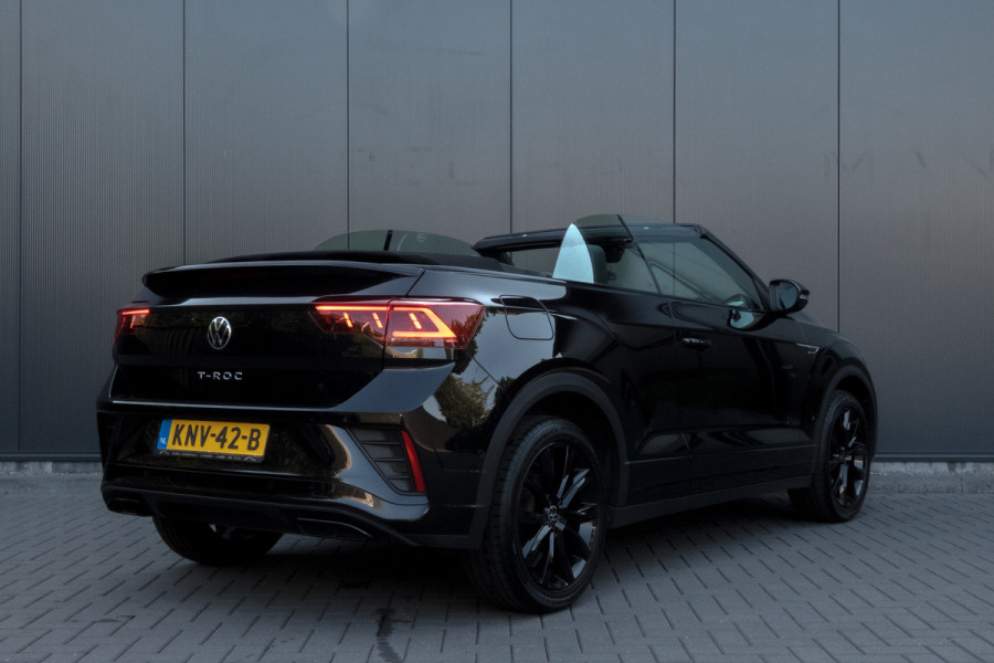 Volkswagen T-Roc Cabrio 1.5 TSI R-Line | ACC | Stoel & Stuurverwarming | Apple Carplay | Black Style