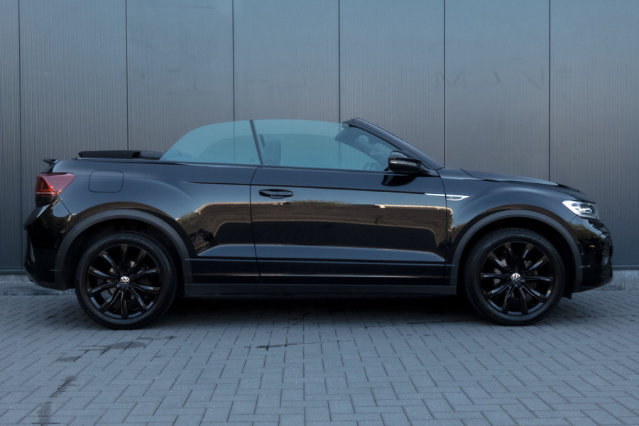 Volkswagen T-Roc Cabrio 1.5 TSI R-Line | ACC | Stoel & Stuurverwarming | Apple Carplay | Black Style