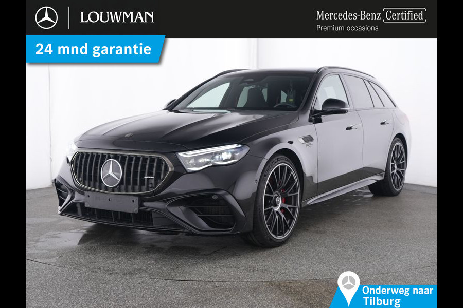 Mercedes-Benz E-Klasse Estate Mercedes-AMG 53 4MATIC+ AMG Performance Sitz-Paket Advanced | AMG DYNAMIC PLUS Paket | Panorama Schuif-Kanteldak | Trekhaak. Inclusief 24 maanden Mercedes-Benz Certified garantie voor Europa.