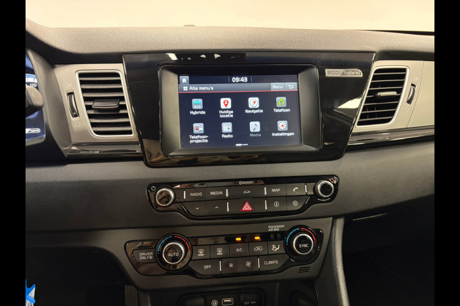 Kia Niro 1.6 GDi Hybrid DynamicLine*Camera*Winter-Pakket*Navi*Cruise-Control*Leder*