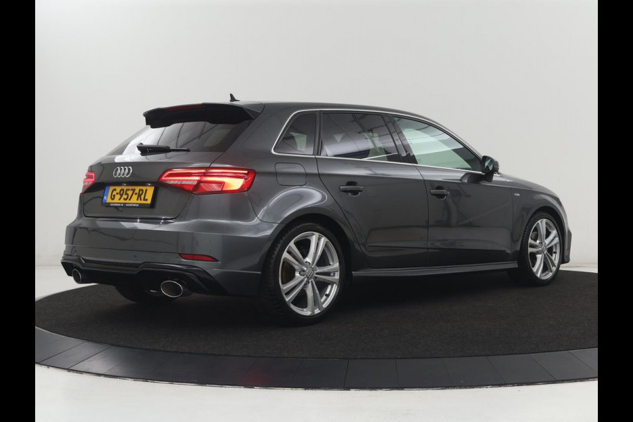 Audi A3 Sportback 30 TFSI Advance Sport | S-Line | Stoelverwarming | Parkeerhulp | Cruise control | Navigatie | Bluetooth | Climate control | Full LED