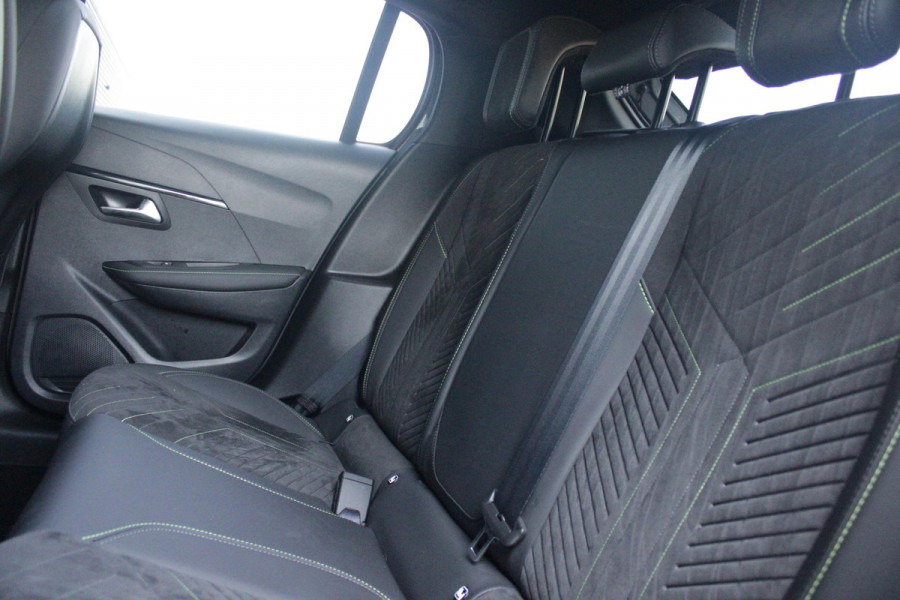 Peugeot 208 1.2 Hybrid 145PK AUTOMAAT GT PACK | ELEKTRISCH BEDIENBARE BESTUURDERSSTOEL MET MASSAGE FUNCTIE | ALCANTARA BEKLEDING | STOEL VERWARMING | CRUISE CONTROL | DAB+ RADIO | APPLE CARPLAY/ANDROID AUTO | FULL LED KOPLAMPEN | KEYLESS ENTRY/START | 17" LICHTMETALEN VELGEN | CLIMATE CONTROL | PARKEERSENSOREN VOOR + ACHTER | ACHTERUITRIJ CAMERA |