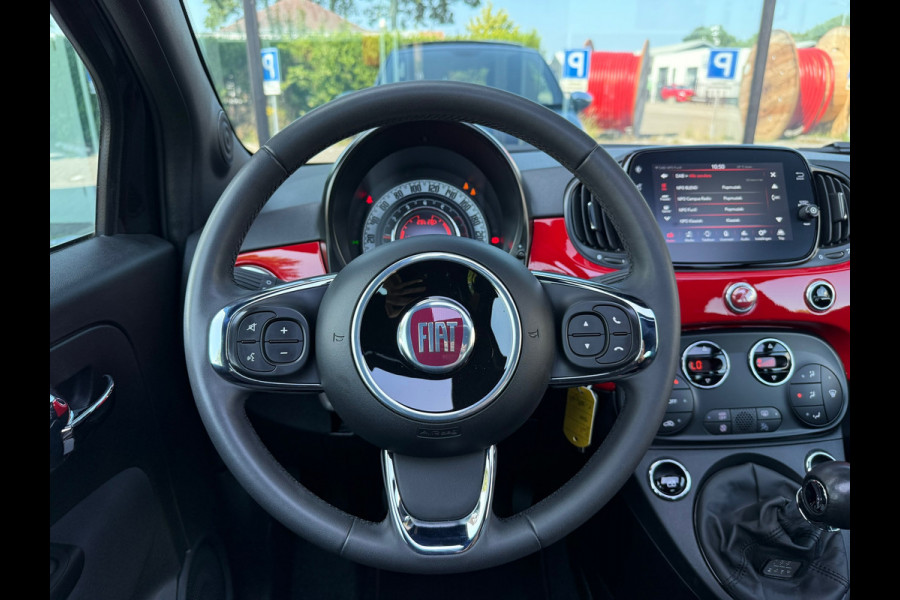 Fiat 500 1.0 Hybrid RED - Navi - Pano/Schuifdak - Climate - Org.NL
