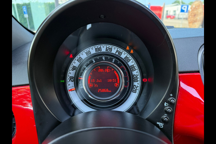 Fiat 500 1.0 Hybrid RED - Navi - Pano/Schuifdak - Climate - Org.NL
