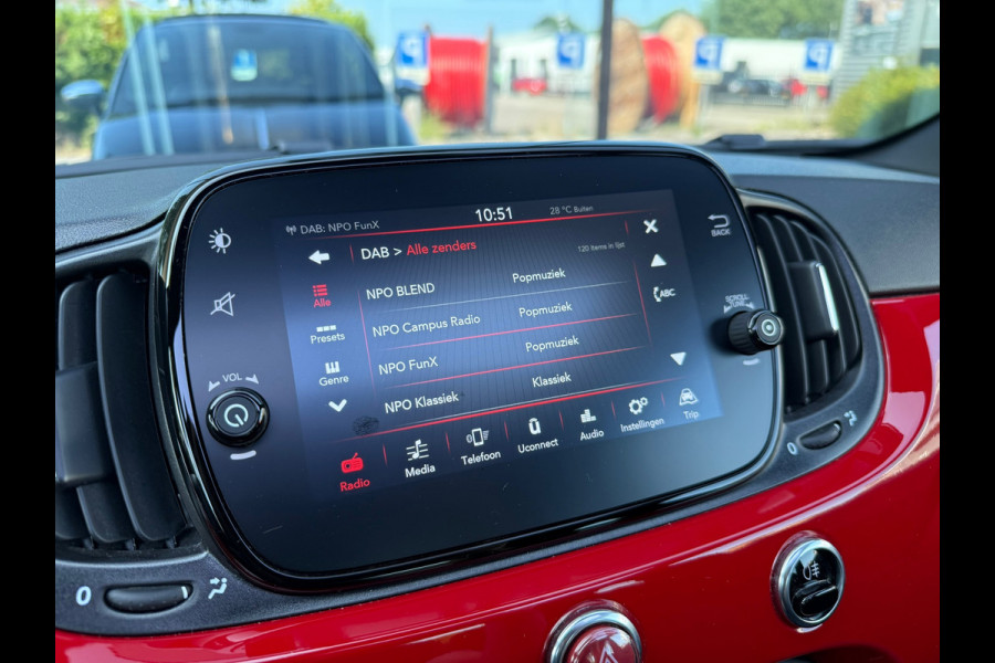 Fiat 500 1.0 Hybrid RED - Navi - Pano/Schuifdak - Climate - Org.NL