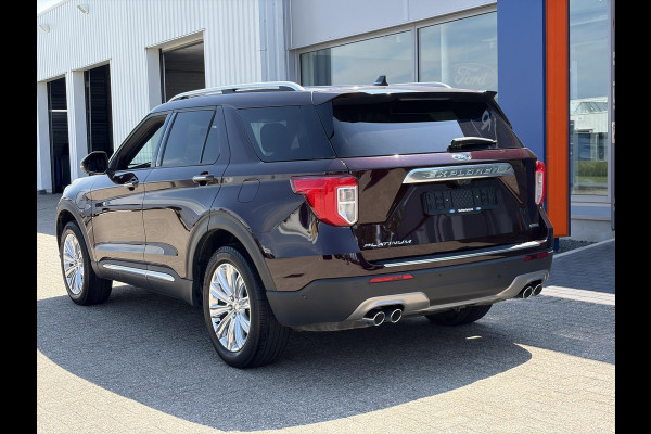 Ford Explorer 3.0 V6 EcoBoost PHEV Platinum | Afneembare trekhaak | Panoramadak | Bang&Olufsen | 360 graden camera | Stoelverwarming/koeling