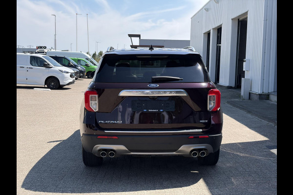 Ford Explorer 3.0 V6 EcoBoost PHEV Platinum | Afneembare trekhaak | Panoramadak | Bang&Olufsen | 360 graden camera | Stoelverwarming/koeling