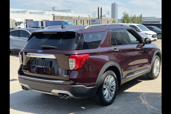 Ford Explorer 3.0 V6 EcoBoost PHEV Platinum | Afneembare trekhaak | Panoramadak | Bang&Olufsen | 360 graden camera | Stoelverwarming/koeling
