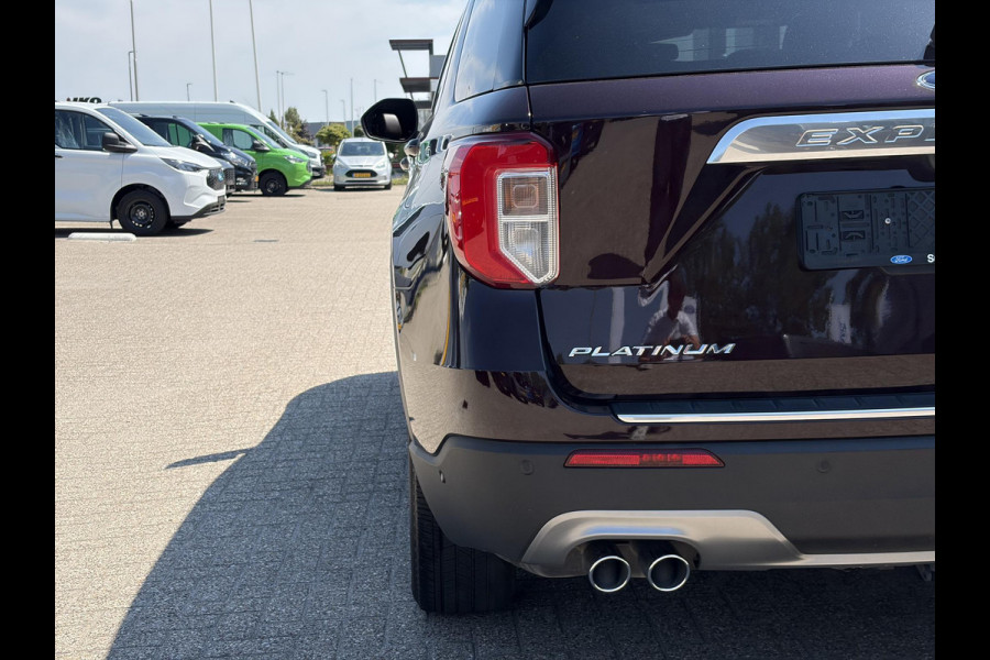 Ford Explorer 3.0 V6 EcoBoost PHEV Platinum | Afneembare trekhaak | Panoramadak | Bang&Olufsen | 360 graden camera | Stoelverwarming/koeling