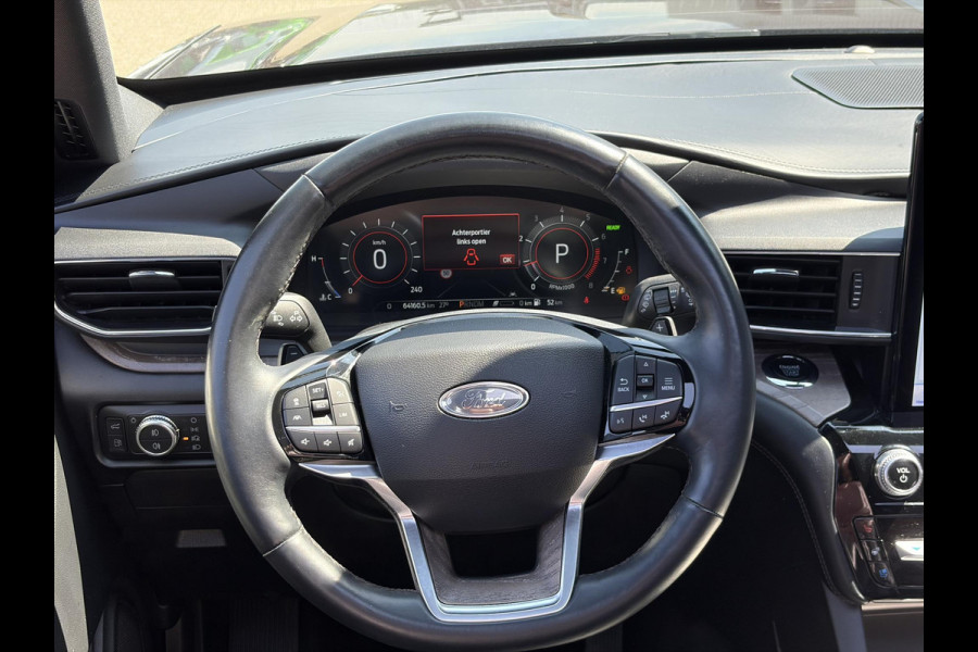 Ford Explorer 3.0 V6 EcoBoost PHEV Platinum | Afneembare trekhaak | Panoramadak | Bang&Olufsen | 360 graden camera | Stoelverwarming/koeling