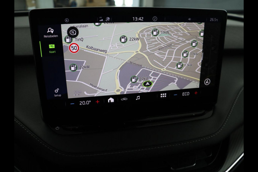 Škoda ENYAQ iV 60 Sportline | SOH 92,2% | Camera | Stuurverwarming | Adaptive Cruise | Navigatie | DAB+ | Bluetooth | Carplay | Sfeerverlichtingen | Climate control