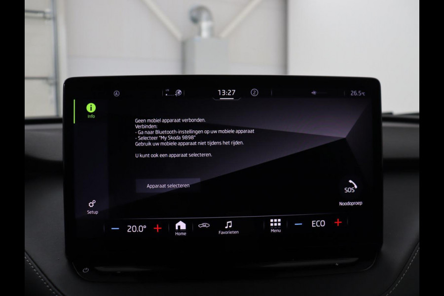 Škoda ENYAQ iV 60 Sportline | SOH 92,2% | Camera | Stuurverwarming | Adaptive Cruise | Navigatie | DAB+ | Bluetooth | Carplay | Sfeerverlichtingen | Climate control