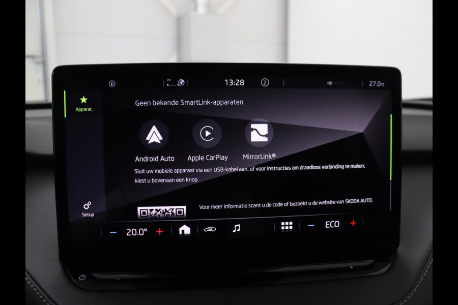 Škoda ENYAQ iV 60 Sportline | SOH 92,2% | Camera | Stuurverwarming | Adaptive Cruise | Navigatie | DAB+ | Bluetooth | Carplay | Sfeerverlichtingen | Climate control