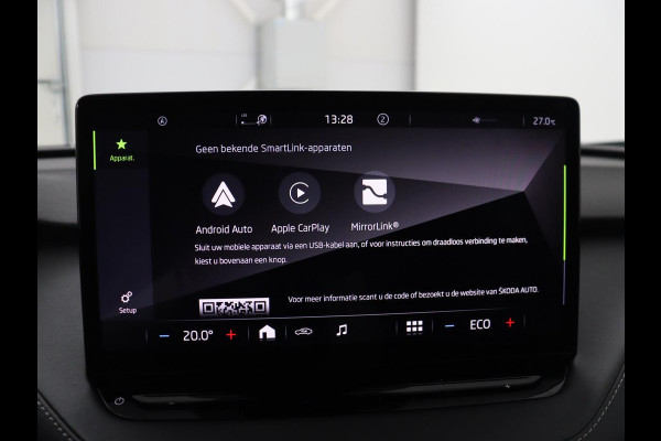 Škoda ENYAQ iV 60 Sportline | SOH 92,2% | Camera | Stuurverwarming | Adaptive Cruise | Navigatie | DAB+ | Bluetooth | Carplay | Sfeerverlichtingen | Climate control