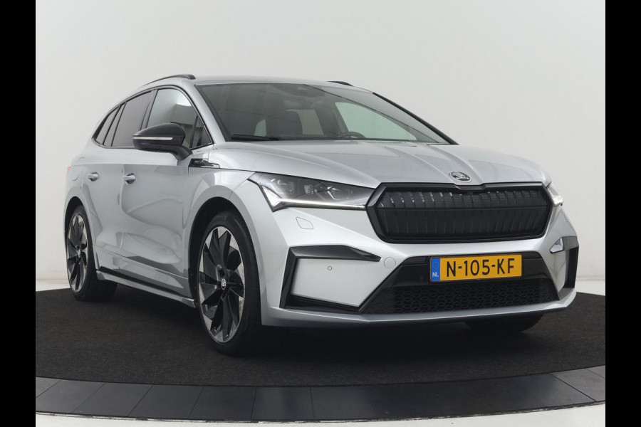 Škoda ENYAQ iV 60 Sportline | SOH 92,2% | Camera | Stuurverwarming | Adaptive Cruise | Navigatie | DAB+ | Bluetooth | Carplay | Sfeerverlichtingen | Climate control