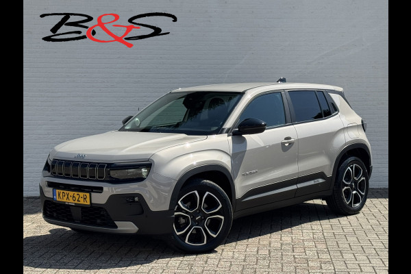 Jeep Avenger Summit 54 kWh SOH 96% Clima Camera Carplay PDC voor en achter Half Leder
