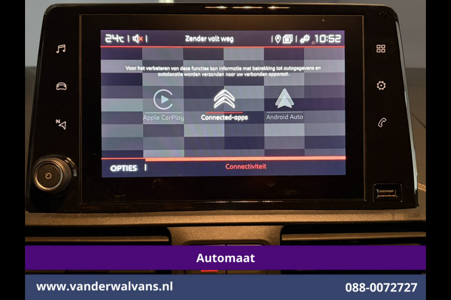 Citroën Berlingo 1.2 PureTech 130pk Automaat Benzine L1H1 Euro6 Airco | 3-Zits | Camera | Apple Carplay Cruisecontrol, Android Auto, Parkeersensoren