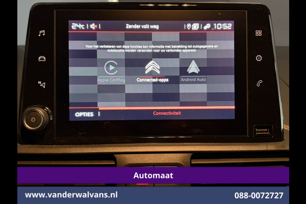 Citroën Berlingo 1.2 PureTech 130pk Automaat Benzine L1H1 Euro6 Airco | 3-Zits | Camera | Apple Carplay Cruisecontrol, Android Auto, Parkeersensoren
