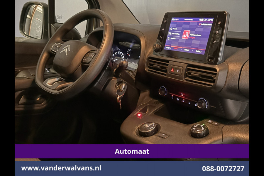 Citroën Berlingo 1.2 PureTech 130pk Automaat Benzine L1H1 Euro6 Airco | 3-Zits | Camera | Apple Carplay Cruisecontrol, Android Auto, Parkeersensoren
