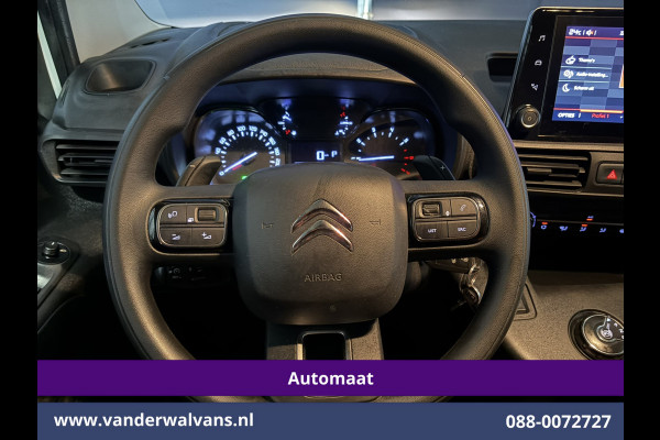 Citroën Berlingo 1.2 PureTech 130pk Automaat Benzine L1H1 Euro6 Airco | 3-Zits | Camera | Apple Carplay Cruisecontrol, Android Auto, Parkeersensoren