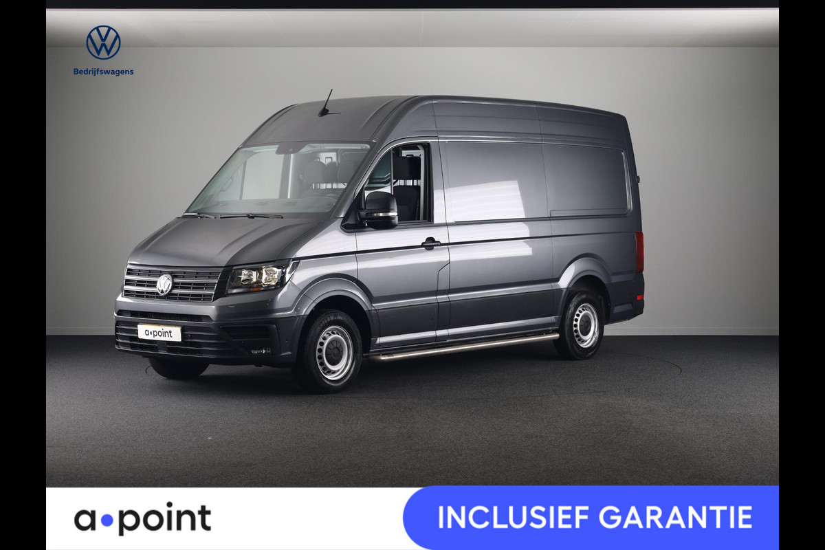 Volkswagen Crafter 35 2.0 TDI L3H3 Highline EURO VI 140 pk Automaat | Verlengde garantie | Navigatie | Trekhaak | Parkeersensoren | Achteruitrijcamera | Geveerde bestuurdersstoel |