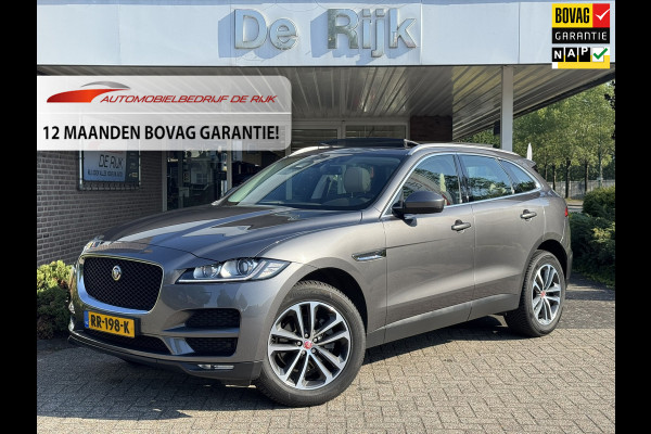 Jaguar F-Pace 2.0 Portfolio AWD 25t | Pano, Leder, Navi, Stoel+Stuurverw., Trekh., Carplay/Android | NAP | Dealeronderhouden |