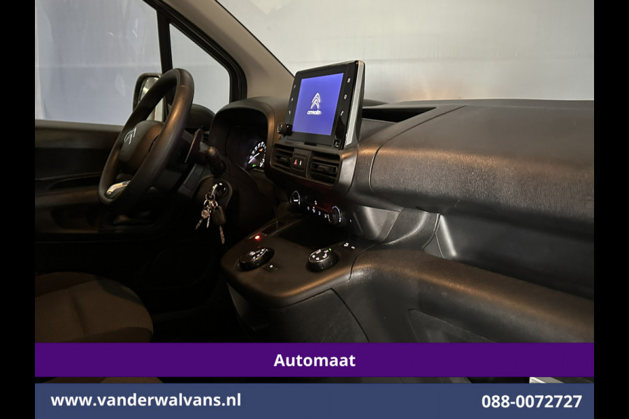 Citroën Berlingo 1.2 PureTech 130pk Automaat Benzine L1H1 Euro6 Airco | 3-Zits | Navigatie | Camera | Apple Carplay Android Auto, Cruisecontrol, Parkeersensoren